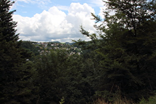 Blick über Triberg nach Südosten