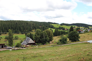 Blick ins Quellgebiet der Gutach …