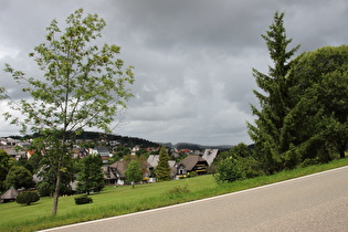 … und Blick nach Osten auf Regen