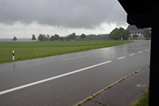 Minuten später, Blick nach Südwesten …