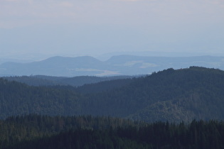 1. Zoom Richtung Alpen von West nach Ost