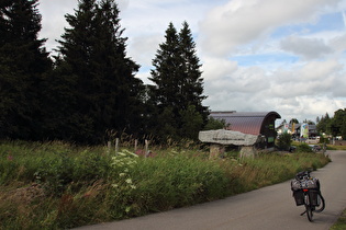 in Feldberg-Ort, unteres Ende des Weges zum Feldberggipfel