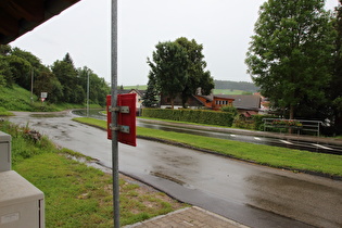 in Wellendingen, Blick talabwärts …