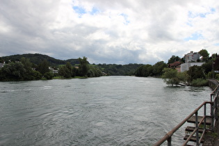 … und Blick flussabwärts