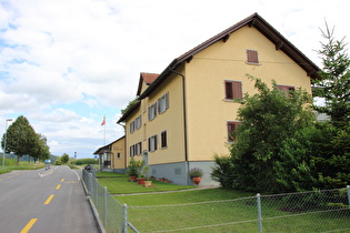 Staatsgrenze zwischen Büsingen und Gailingen, Blick nach Deutschland