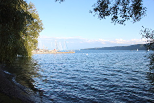 Blick über den Überlinger See nach Südosten …