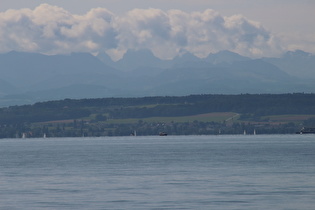 5. Zoom auf die Alpen von Ost nach West