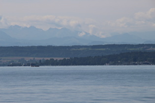 6. Zoom auf die Alpen von Ost nach West