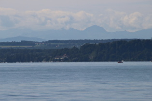 7. Zoom auf die Alpen von Ost nach West