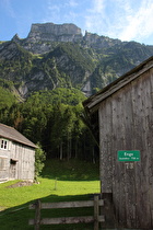 in Enge, Blick zum Hoher Stoß …