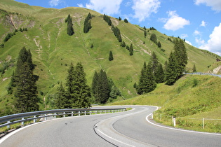 innerhalb der obersten Kehrengruppe, Blick bergauf