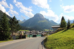 Blick über Lech zum Omeshorn