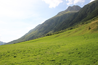 zwischen Tschafein und Galtür, Blick zum Grieskogel