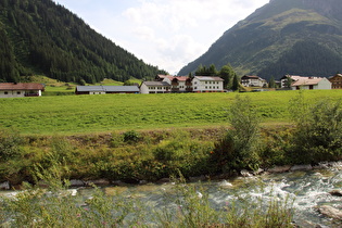 Ostrand von Galtür, Blick nach Süden