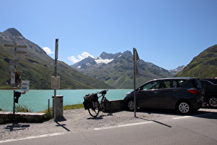 „Dach der Tour“: Bielerhöhe; Blick zur Schattenspitze