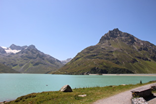 … und Blick auf die Kleine Lobspitze