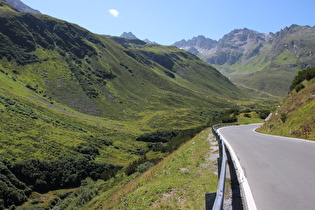 … und Blick talabwärts