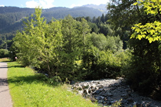 … und Blick talaufwärts