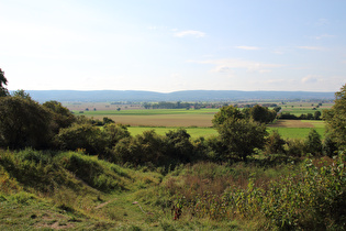 Gehrdener Berg, oberhalb der Mergelkuhle, Blick zum Deister …