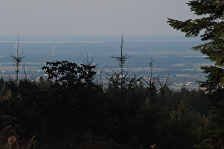 Zoom über Barsinghausen auf das Steinhuder Meer