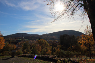 Blick über Goslar nach Süden