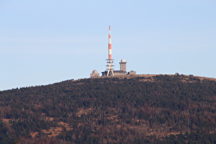 Zoom auf den Brockengipfel