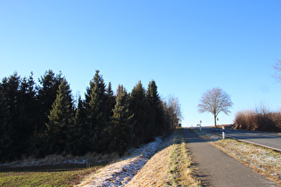 Kollrotshöhe, Ostrampe, Blick auf Kollrotshöhe