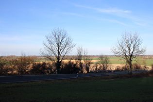 Stemmer Berg, Nordflanke, Blick nach Norden …