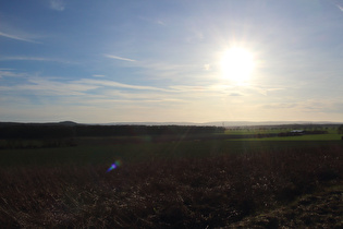 Kollrothshöhe, Westrampe, Blick nach Südwesten zum Deister …