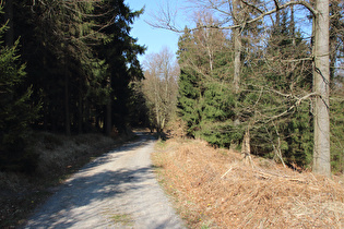 … und Blick bergab