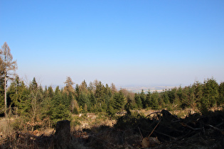 etwas weiter oben, Blick nach Nordosten