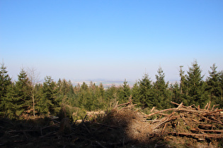noch weiter oben, Blick nach Nordosten
