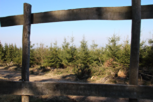 Blick vom „Deister Nordblick“ aus nach Norden