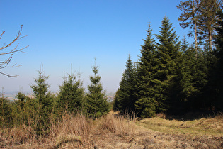 „zwei Schritt“ weiter oben, Blick nach Nordosten