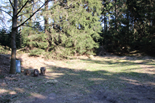 Blick nach Nordosten …