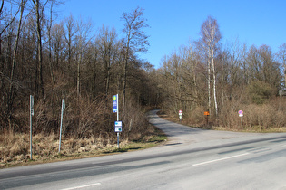 … und Blick nach Nordwesten zum Kammweg