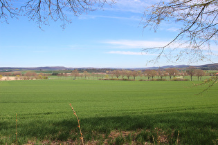 … Blick über das Innerstetal ins Innerstebergland …