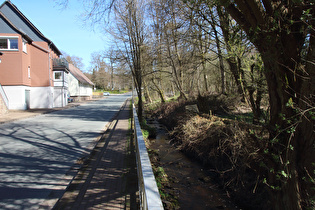 … und Blick flussaufwärts