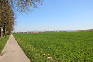 … und Blick über Mehle zum Hildesheimer Wald