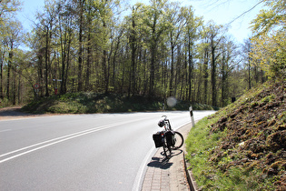 Ithkamm, erster Sattelpunkt der Tour; Blick nach Südwesten …