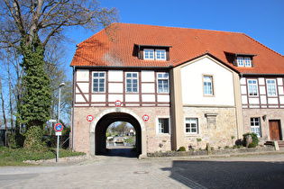 in Grohnde, Blick auf die Fähre