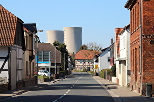 Ortsdurchfahrt Grohnde, Blick nach Norden