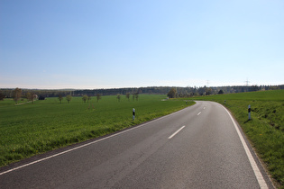 östlich von Grohnde, Blick nach Südwesten, …