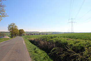 Blick über Lüntorf zur Ottensteiner Hochfläche …