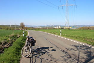 … und Blick nach Norden ins Wesertal