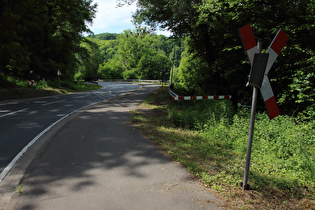 Es fuhr einmal die Bahn durch Linse – Blick talabwärts …