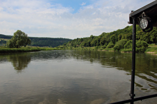 … und Blick flussabwärts