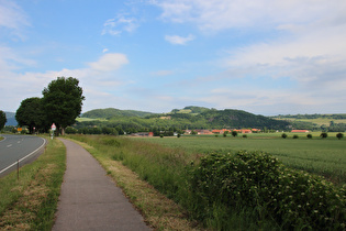 … und Blick über Grave auf die Rühler Schweiz