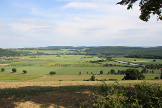 Blick auf Reileifzen und die Weser