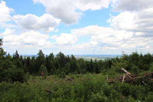 etwas weiter oben, Blick nach Nordosten